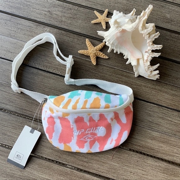 🔆RIP CURL🔆 TIE DYE FANNY PACK BAG - Picture 1 of 6
